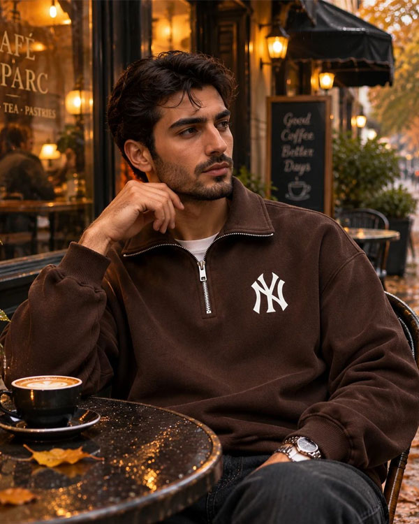 دورس نیم زیپ مردانه مدل NY