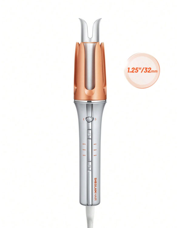 فر کننده و حالت دهنده مو شیگلم مدل One-Touch Instant Curler چرخشی سایز 32