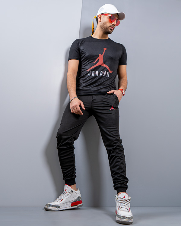 ست تيشرت و شلوارمردانه JORDAN1