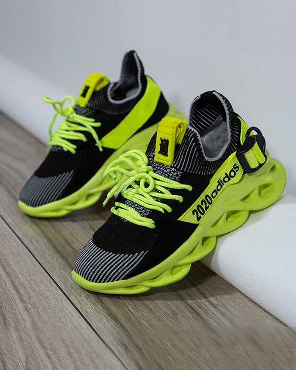 كفش دخترانه ADIDAS مدل 2020 فسفري