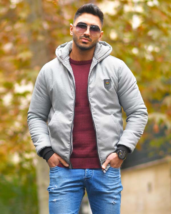 كاپشن مردانه مدل SAZAN