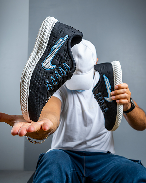كفش ورزشي Nike مردانه مشكي مدل vamsi