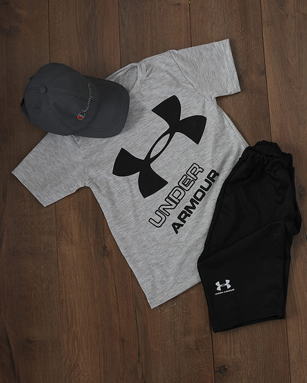 ست بچه گانه تيشرت شلوارك Under Armour مدل Jakob