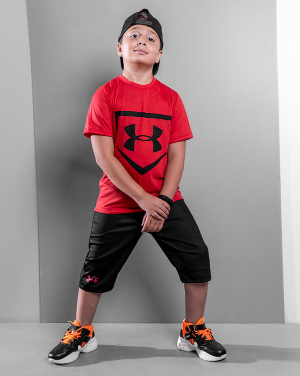 ست بچه گانه تيشرت شلوارك Under Armour مدل Paol