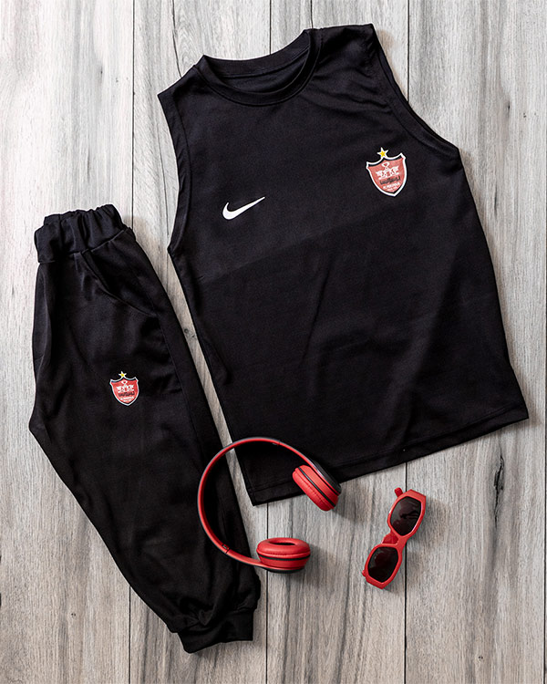 ست بچگانه ركابي شلوارك پرسپوليس مدل Opam