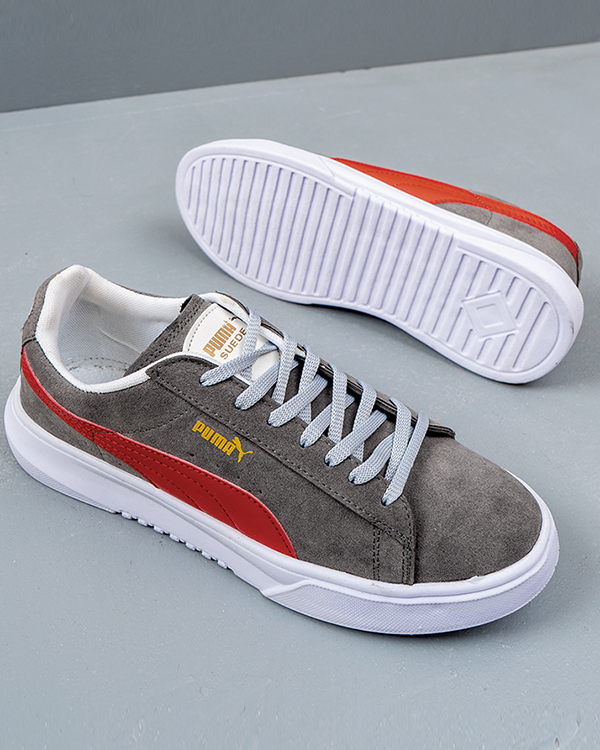 كفش مردانه puma مدل Panju رنگ طوسي