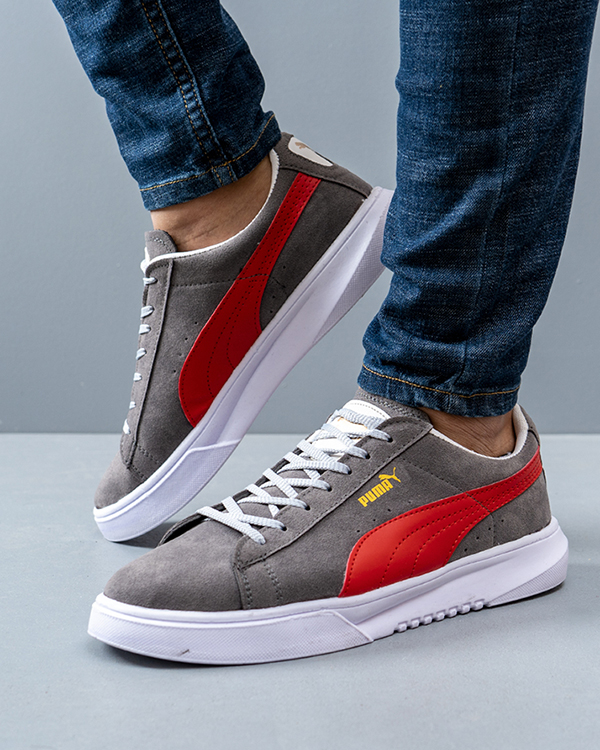 كفش مردانه puma مدل Panju رنگ طوسي