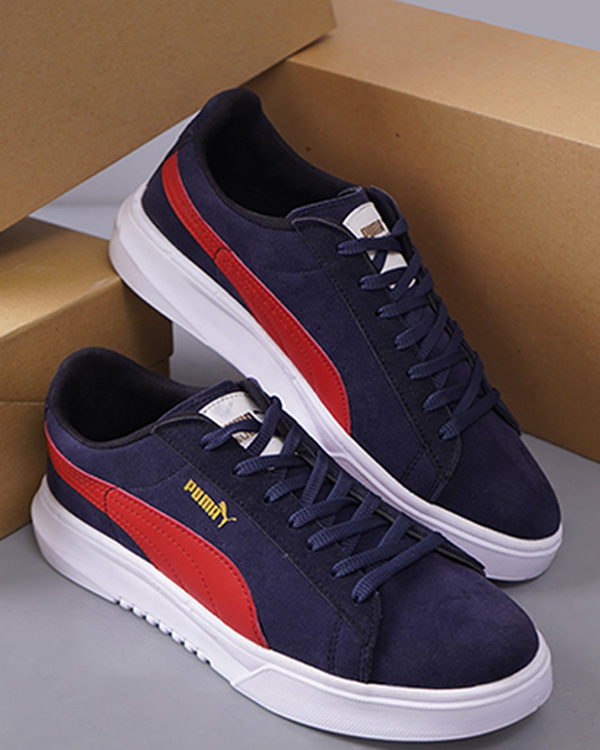 كفش مردانه puma مدل Panju رنگ سرمه اي و قرمز