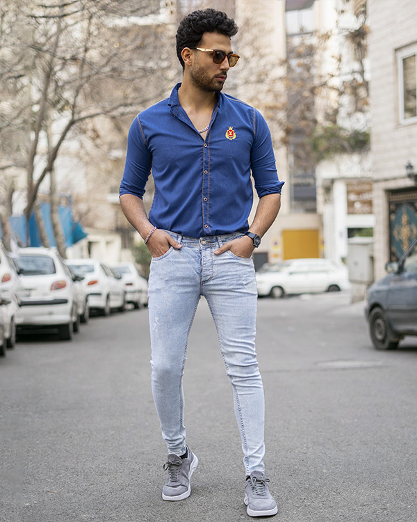 پيراهن مردانه لي مدل Bavin