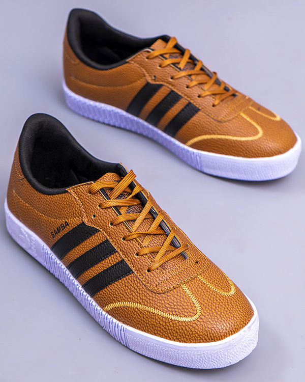 كفش adidas مردانه عسلي مدل Samba
