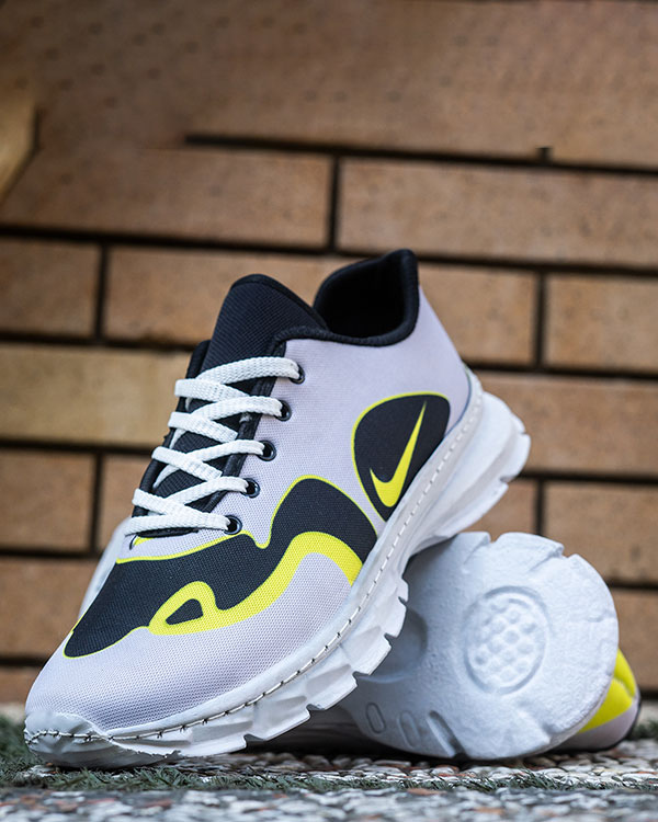 كفش ورزشي سفيدسبز مردانه Nike مدل Bevis