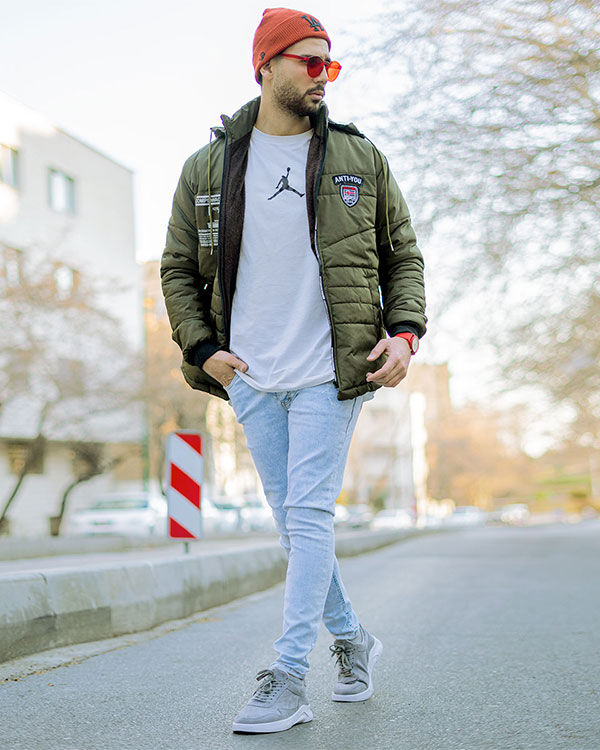 كاپشن مردانه مدل Fardad