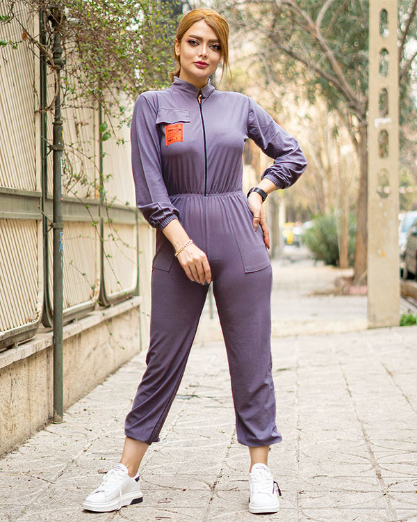 اورال زنانه ahana رنگ طوسي تيره