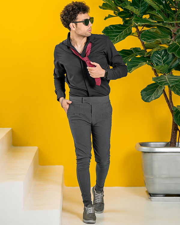 شلوار اسلش مردانه ARIF (طوسي )