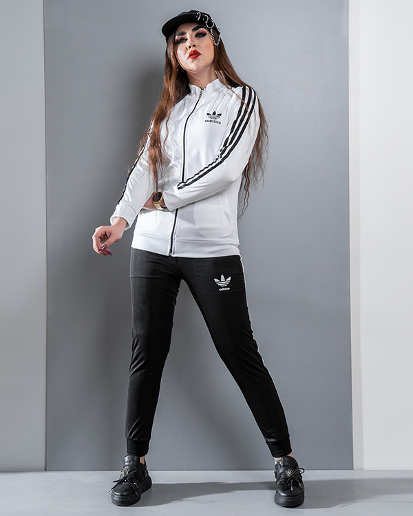 ست سوئيشرت شلوارadidas دخترانه مدل Razel