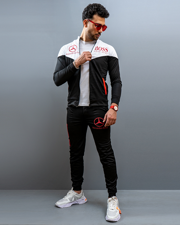 ست سوئيشرت شلوارBOSS مردانه مدل Deran