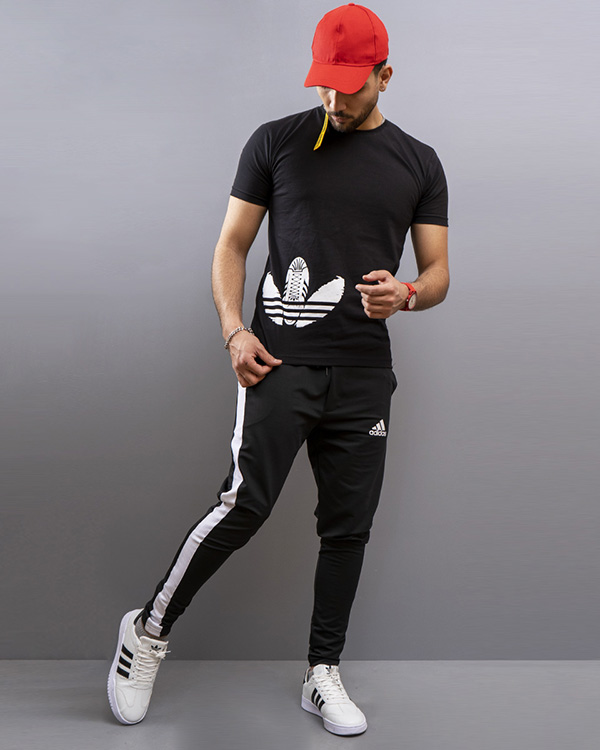 ست تيشرت شلوار adidas مردانه مدل Edvard