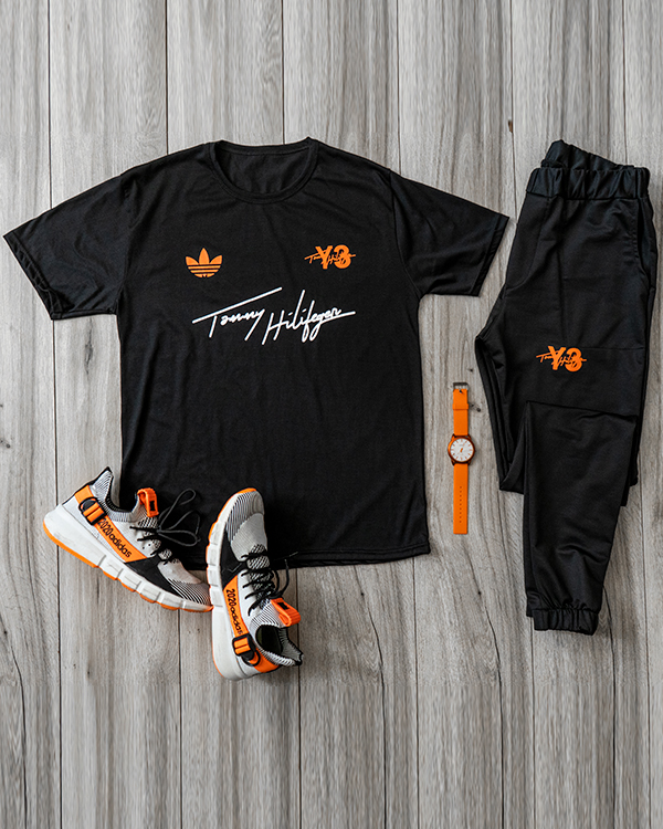 ست تيشرت شلوار Adidas -Y3 مردانه مدل Dipali