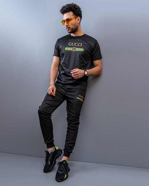 ست تيشرت شلوارGUCCI مردانه مدل Ekan