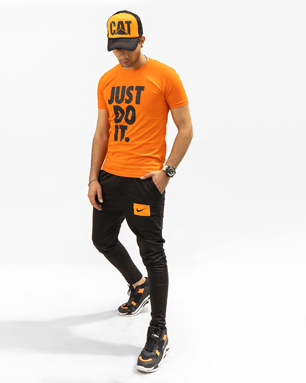 ست تيشرت و شلوار مردانه just do it مدل harry