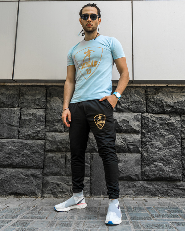 ست تيشرت شلوار jordan مردانه مدل Lenox
