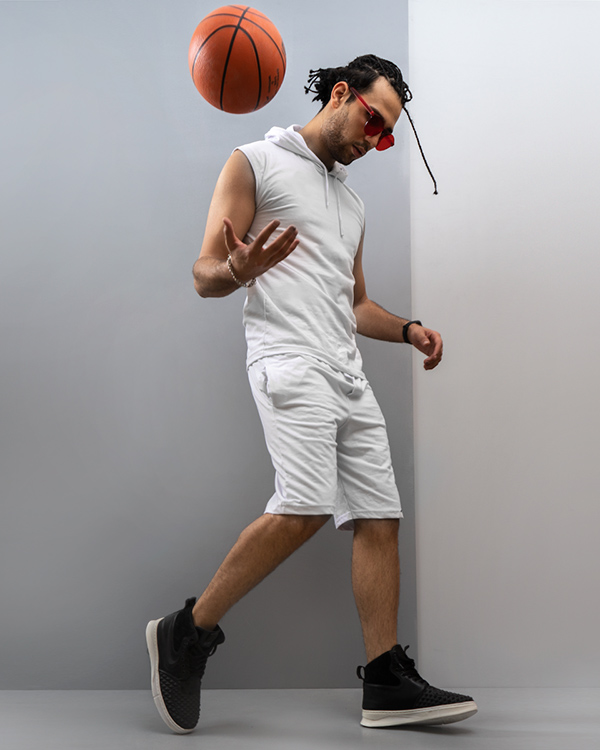 ست ركابي شلوارك Jordan مردانه مدل Deravan