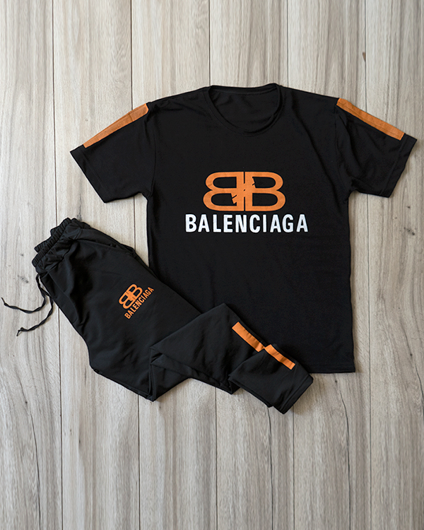 ست تيشرت شلوار Balenciaga مردانه مدل Plank