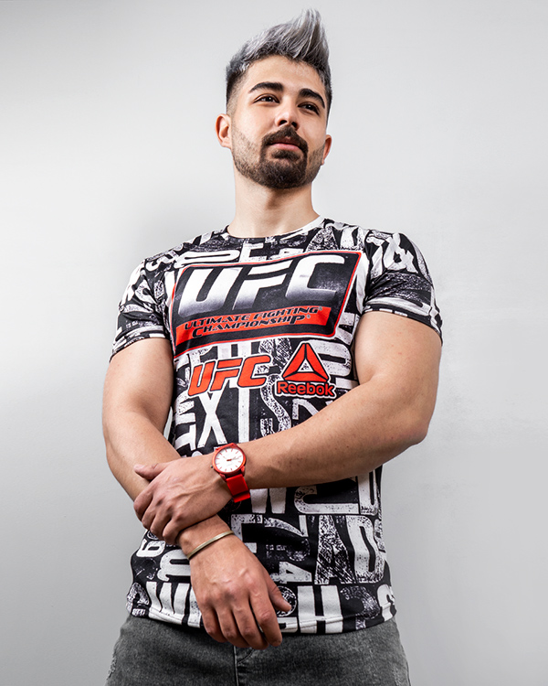 تيشرت UFC مردانه مدل Arika