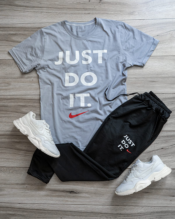 ست تيشرت شلوار Just Do It مردانه مدل Ravit