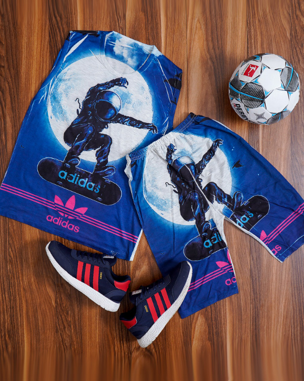 ست ركابي شلوارك adidas مردانه مدل Hank