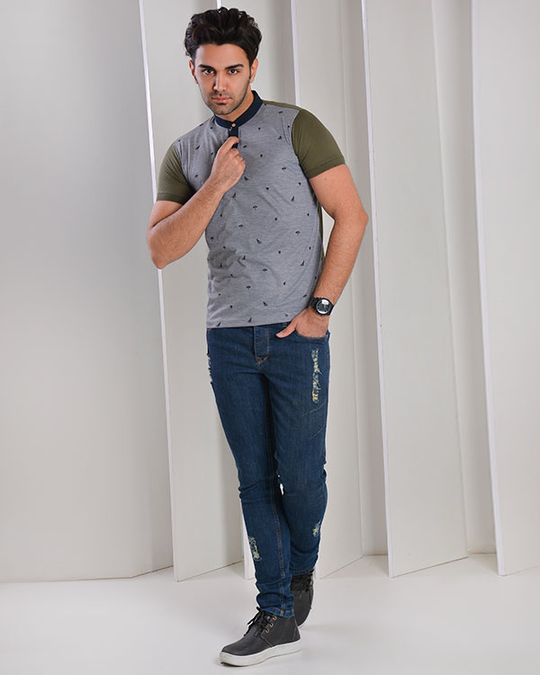 پولوشرت مردانه B&L مدل 1407