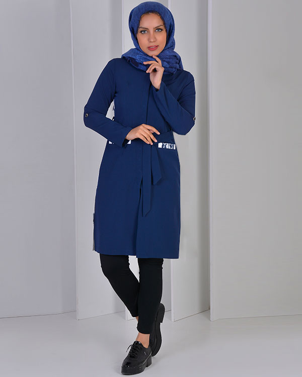 مانتو زنانه کرپ مدل 11306