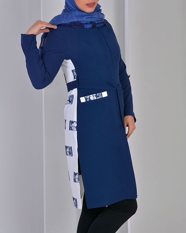 مانتو زنانه کرپ مدل 11306