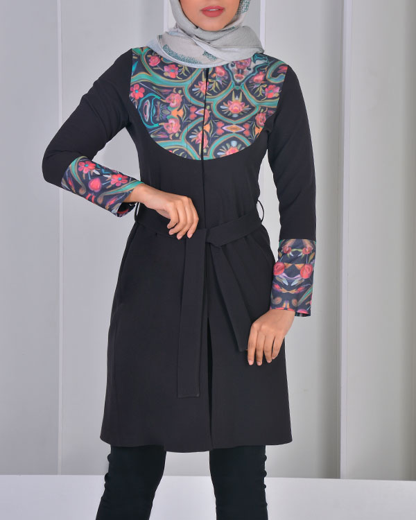 مانتو زنانه کرپ مدل 11308