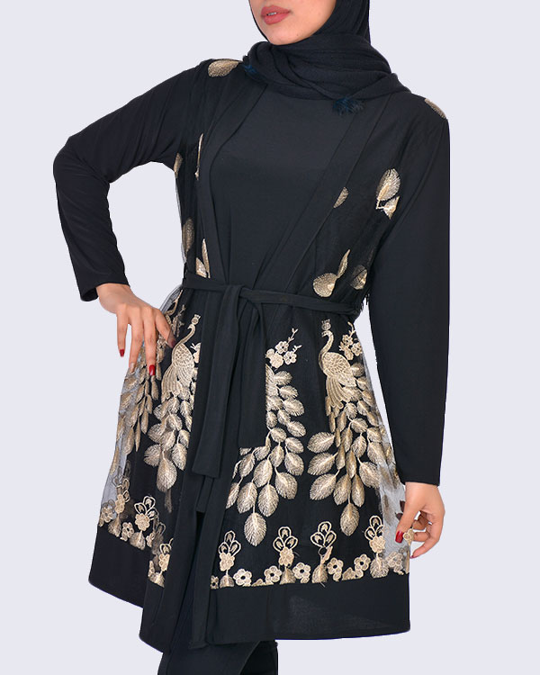 مانتو زنانه دو تکه مدل 616