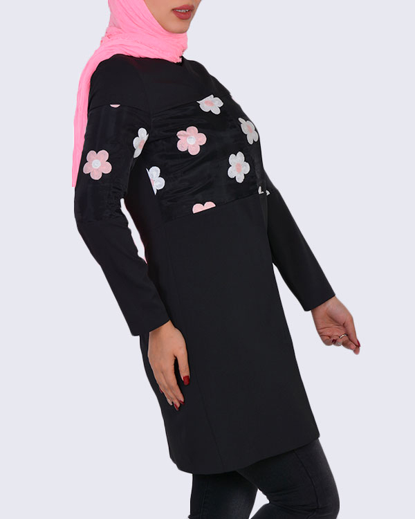 مانتو زنانه کرپ مدل 5050
