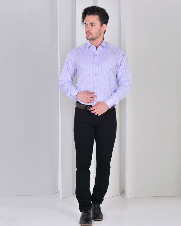 پیراهن مردانه نخی مدل 701