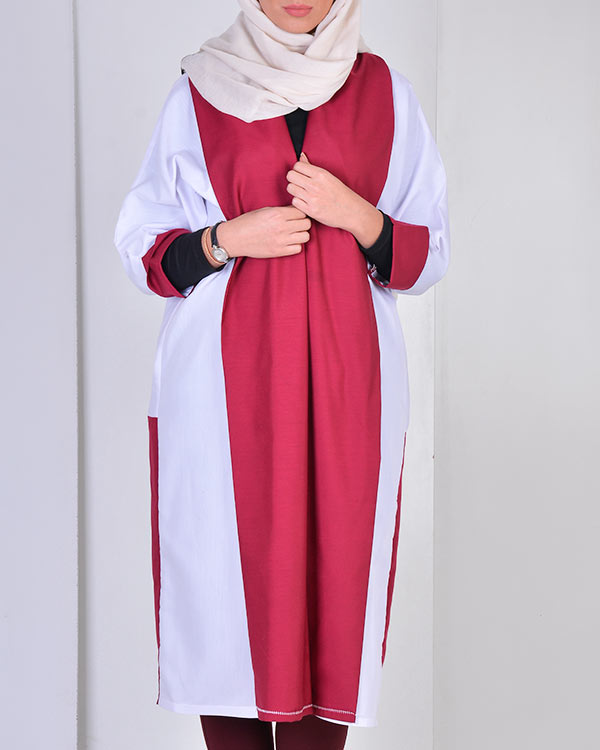 مانتو زنانه نخی مدل 7783