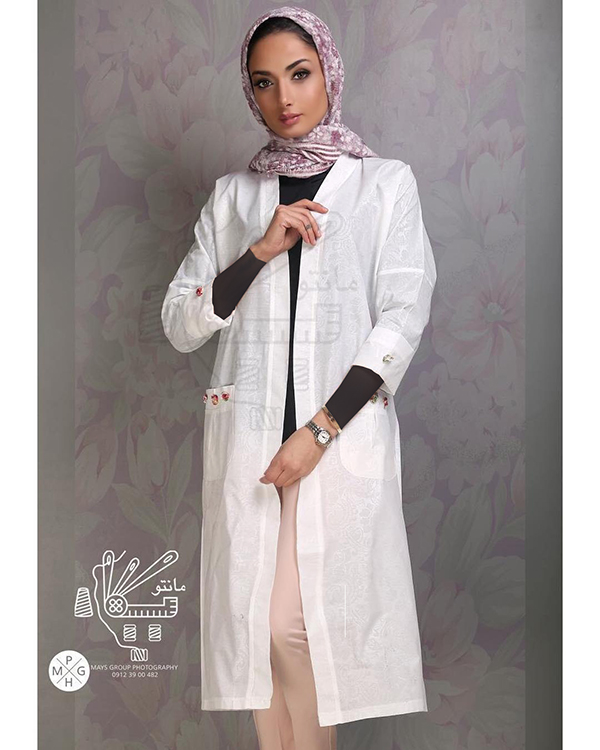مانتو زنانه نخی مدل 7781
