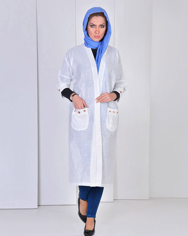 مانتو زنانه نخی مدل 7781