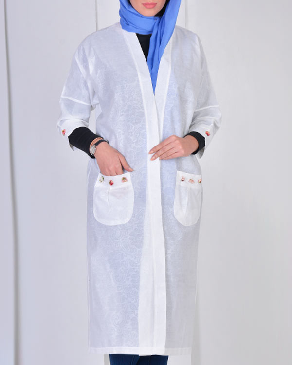 مانتو زنانه نخی مدل 7781