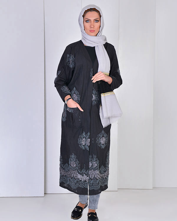 مانتو زنانه نخی مدل 7780