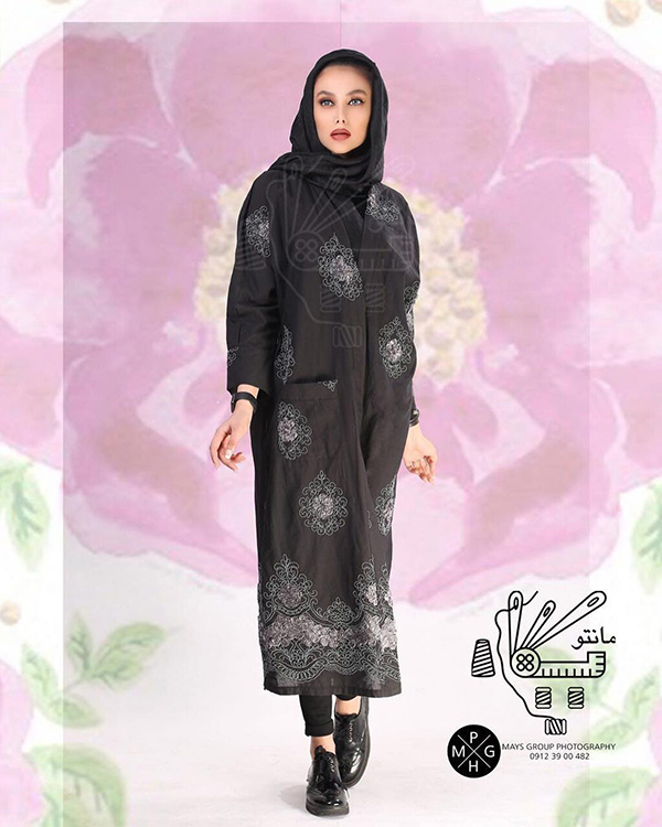 مانتو زنانه نخی مدل 7780