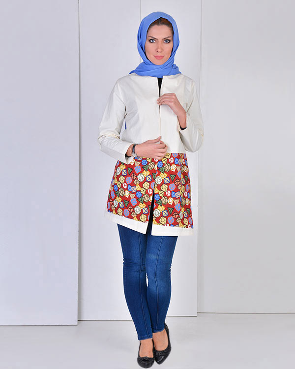 مانتو زنانه نخی مدل 7778