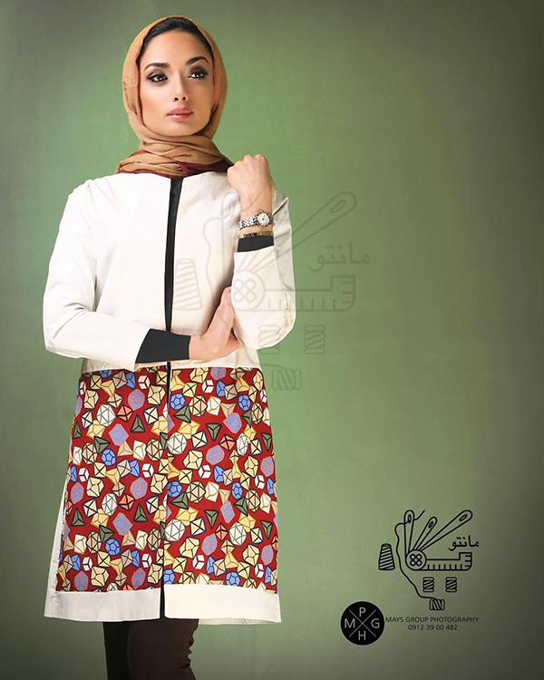 مانتو زنانه نخی مدل 7778