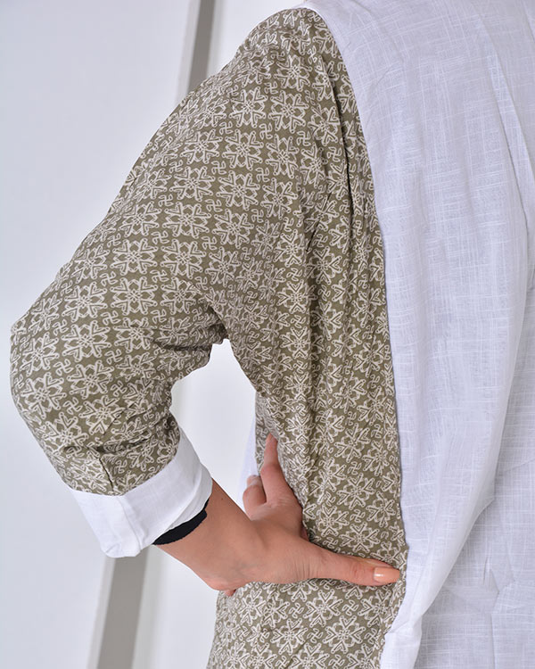 مانتو زنانه نخی مدل 7785