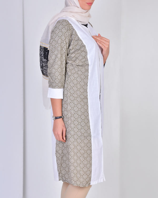 مانتو زنانه نخی مدل 7785