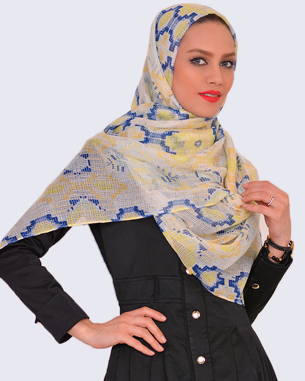 شال زنانه نخی مدل 9624
