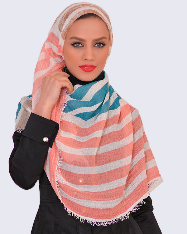 شال زنانه نخی مدل 9616