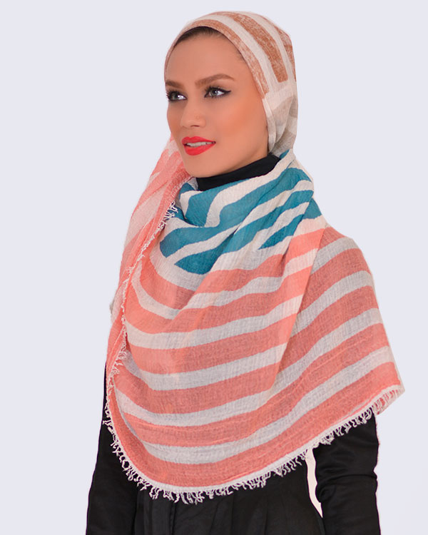 شال زنانه نخی مدل 9616